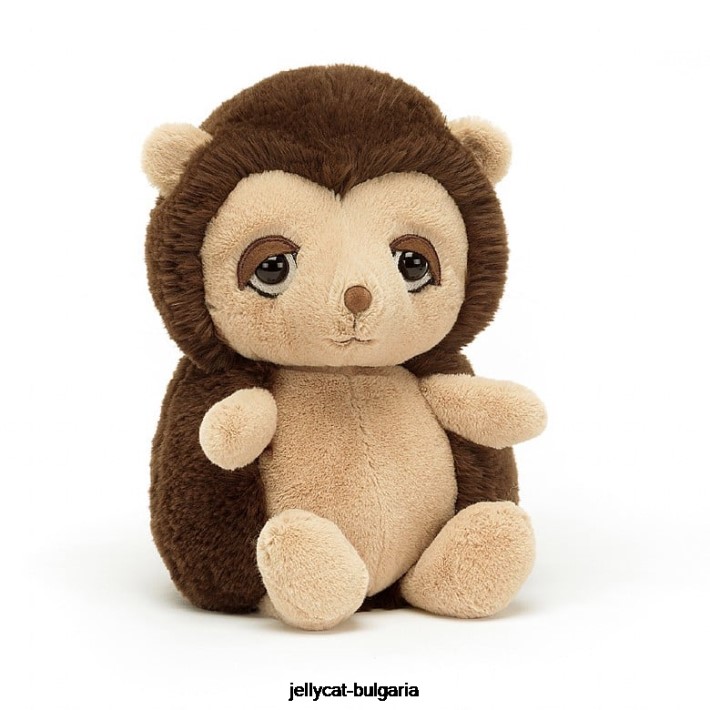 Jellycat дремещ таралеж кафяв 412 играчка