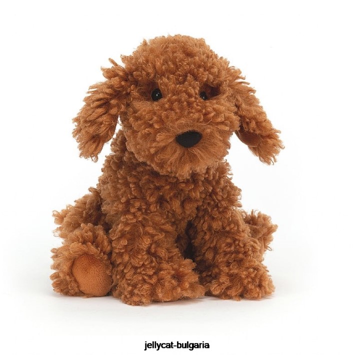 Jellycat купър драскулка куче тен 53 играчка