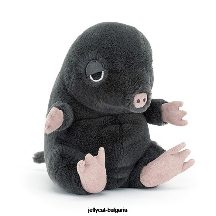 Jellycat cuddlebud morgan krtek černý 621 hračka
