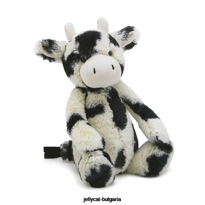 Jellycat stydlivé tele černé a bílé 607 hračka