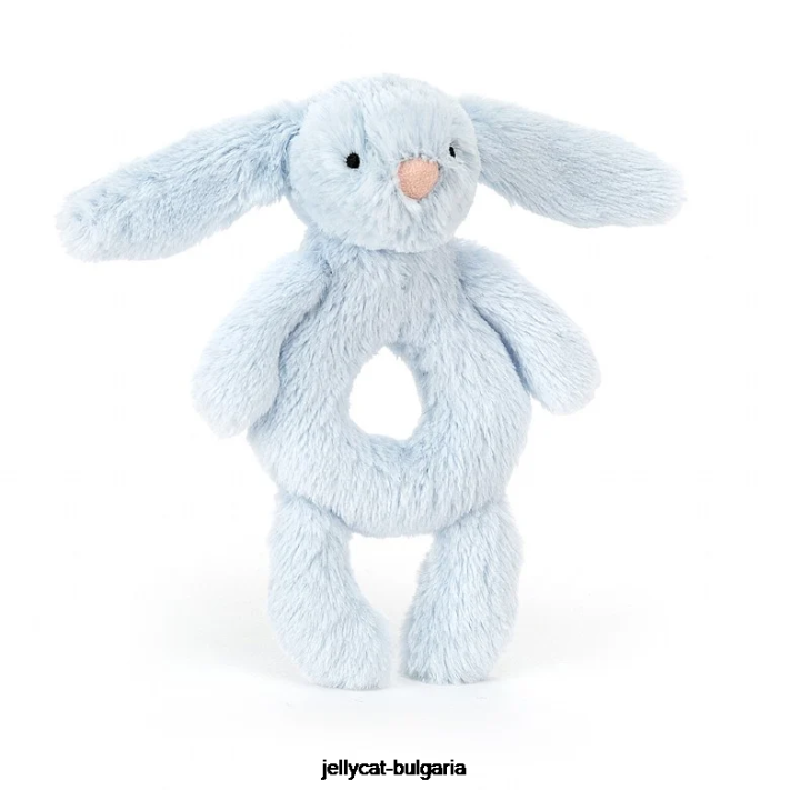 Jellycat stydlivý zajíček chytač modrý 742 hračka