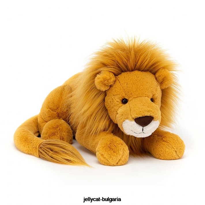 Jellycat louie lev pomeranč 568 hračka
