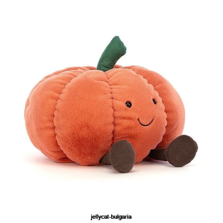 Jellycat забавна тиква оранжево 211 играчка