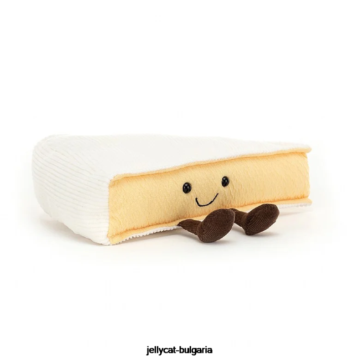 Jellycat забавен крем Бри 27 играчка