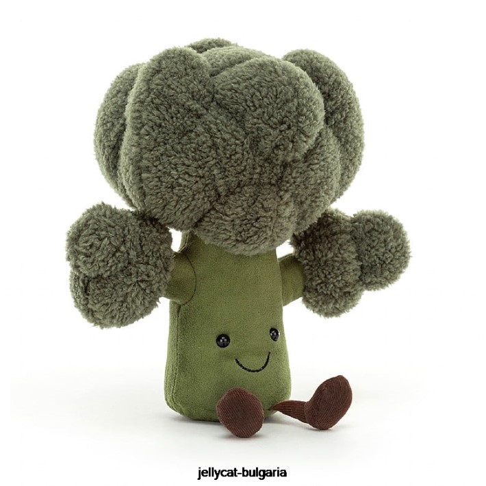 Jellycat забавно зелено броколи 458 играчка