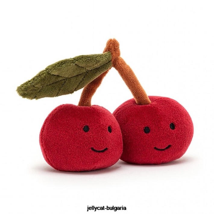 Jellycat страхотен плод черешово розово 524 играчка