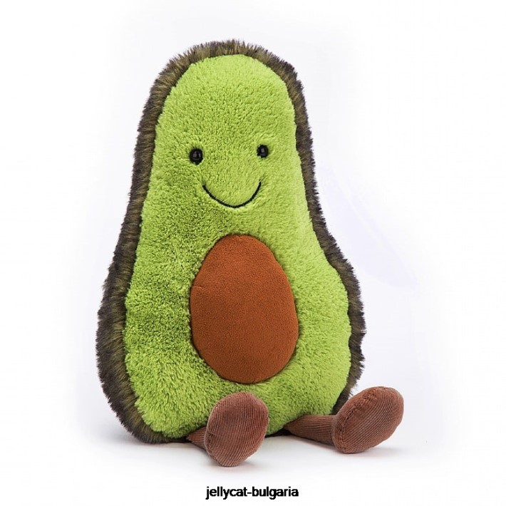 Jellycat забавно зелено авокадо 93 играчка
