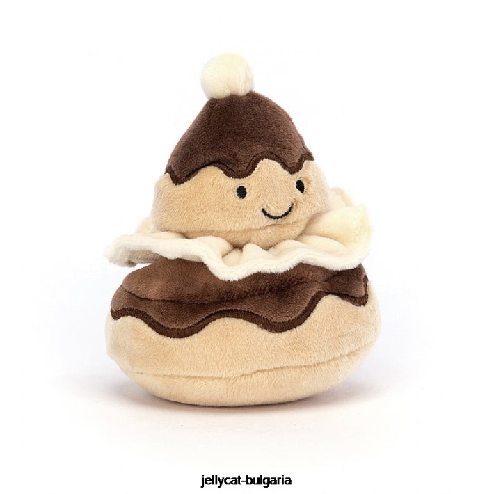 Jellycat красива сладкарница religieuse многоцветна 170 играчка